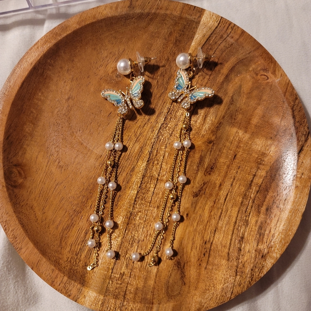 Butterfly earrings